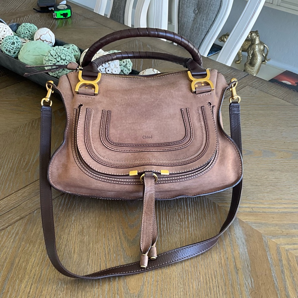 Chloé Brown Leather Handbag